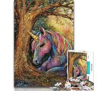 Puzzle per adolescenti 1000 pezzi Unicorno magico Puzzle per adolescenti impegnativo affare difficile come regalo per tutta la famiglia 75x50cm