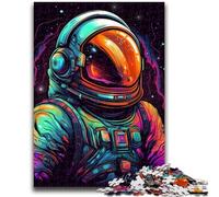 Puzzle per adolescenti 1000 pezzi Universo Esploratore dello spazio Allena il tuo cervello e le tue mani Interazione genitore-figlio per età 14+ 50x75cm