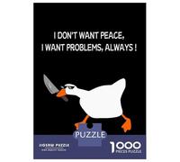 Puzzle Per Adolescenti 1000 Pezzi Untitled Goose Crazy 2 Puzzle Per Adulti Giochi Per Famiglie Migliorano La Memoria È Ideale Come Regalo 52x38cm/1000pcs