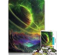 Puzzle per adolescenti 1000 pezzi Via Lattea Universo Paesaggio 1000 pezzi per adolescenti con poster abbinato e foglio di quiz per età dai 14 anni in su 75x50cm