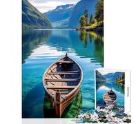 Puzzle per adolescenti 1000 pezzi Viaggio in Norvegia Giocattoli fai da te Ottimi regali e giocattoli Giochi per famiglie Migliorare l'amore tra coppie Dimensioni 38x26cm