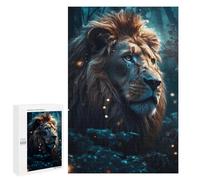 Puzzle per adolescenti, 1000 pezzi Wild Lion in The Forest Puzzles per adulti, giochi divertenti, decorazione per la casa, regali di compleanno e regali unici, 1000 pezzi