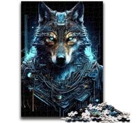 Puzzle per adolescenti 1000 pezzi Wolf Cyber Family Entertainment Toys Gioco educativo per compleanno, Natale per età 14+ 26x38cm