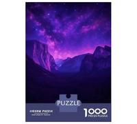 Puzzle Per Adolescenti 1000 Pezzi Yosemite Under A Cosmic Sky Puzzle Per Adulti Giochi Rilassanti Decorazione Per La Casa Interazione Genitore-figlio 38x26cm/1000pcs