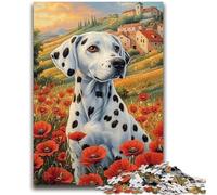 Puzzle per adolescenti 1000 Poppy Dalmatian per età 14 anni e oltre Giochi per famiglie Gioco di Natale Regali per donne 50x75cm