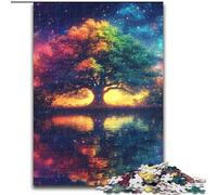 Puzzle per adolescenti 1000 puzzle Albero della vita, analisi e logica con pezzi completamente interconnessi di forma casuale per ragazzi dai 14 anni in su (dimensioni 50x75cm)