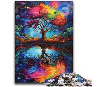 Puzzle per adolescenti 1000 puzzle Albero della vita Giocattolo Gioco intellettuale per la decorazione della casa per età 14 anni in su 50x75cm