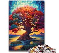 Puzzle per adolescenti 1000 puzzle Albero della vita Yggdrasil Giocattoli Giochi educativi Antistress Decorazioni per la casa uniche e regali 50x75cm