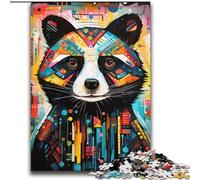 Puzzle per adolescenti 1000 puzzle animali tasso del miele, giocattoli per l'intrattenimento della famiglia, ideali come regalo per tutta la famiglia 38x52cm