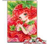Puzzle per adolescenti 1000 puzzle Anime Girl, gioco per famiglie antistress, sfida difficile, rafforza l'amore tra coppie (dimensioni 26x38cm)