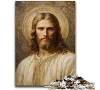 Puzzle per adolescenti 1000 puzzle Arte di Gesù Difficili Regali per amici e familiari Adatto per E 14 50x75cm
