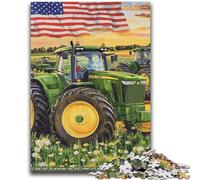 Puzzle per adolescenti 1000 puzzle attrezzi agricoli trattore per età 14 anni e oltre giochi per famiglie gioco di Natale regali per le donne 26x38cm
