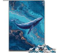 Puzzle per adolescenti 1000 puzzle Balena, aiuta il cervello ad allenarsi Giocattoli avvincenti per coltivare la pazienza Decorazione perfetta dimensioni 50x75cm