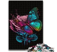 Puzzle per adolescenti 1000 puzzle Bellissima farfalla Allena il tuo cervello e le tue mani Regali per amici e familiari 50x75cm