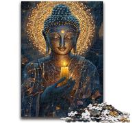 Puzzle per adolescenti 1000 puzzle Buddha Art per età 14 anni e oltre Giochi per famiglie Gioco di Natale Regali per donne 50x75cm