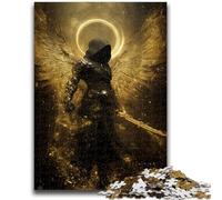Puzzle per adolescenti 1000 puzzle Cavaliere misterioso Gioco impegnativo e gioco per famiglie Regali di Babbo Natale segreto 50x75cm
