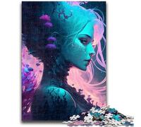 Puzzle per adolescenti 1000 puzzle Dea della notte Aiuta il cervello a esercitare Giocattoli avvincenti per coltivare la pazienza Adatto alle coppie 50x75cm