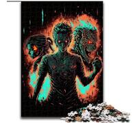 Puzzle per adolescenti 1000 puzzle "Diavolo a tre", attività per famiglie che rafforzano l'amore tra coppie dai 14 anni in su (dimensioni 50x75cm)