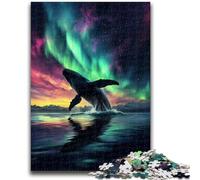 Puzzle per adolescenti 1000 puzzle Galaxy Whale Allena il tuo cervello e le tue mani Interazione genitore-figlio per età 14+ 50x75cm