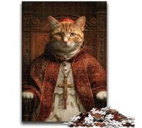 Puzzle per adolescenti 1000 puzzle Gatto di una famiglia aristocratica per gioco educativo Sfida Giocattolo Offerta come regalo per tutta la famiglia 50x75cm