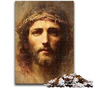 Puzzle per adolescenti 1000 puzzle Gesù allena il tuo cervello e le tue mani, regali per amici e familiari 50x75cm