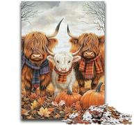 Puzzle per adolescenti 1000 puzzle Halloween Yak aiuta il cervello a esercitare giocattoli avvincenti per coltivare la pazienza adatti alle coppie 50x75cm