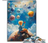 Puzzle per adolescenti 1000 puzzle Il piccolo principe Pianeta per 14+ Difficili da completare ma divertenti e umoristici Regalo di compleanno (dimensioni 26x38cm)