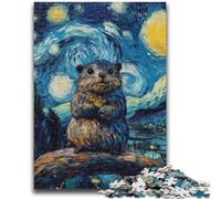 Puzzle per adolescenti 1000 puzzle Night Sky Otter per gioco educativo sfida giocattolo offerta come regalo per tutta la famiglia 50x75cm