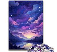 Puzzle per adolescenti 1000 puzzle per adulti "La montagna dei sogni", antistress, per ammazzare il tempo durante le vacanze, interazione genitore-figlio (26x38cm)