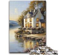 Puzzle per adolescenti 1000 puzzle per dipingere la casa, giocattoli educativi per l'apprendimento, giochi per famiglie, regalo di compleanno, regali 26x38cm