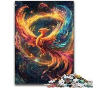 Puzzle per adolescenti 1000 puzzle Rainbow Phoenix Allena il tuo cervello e le tue mani Interazione genitore-figlio per età 14+ 50x75cm