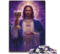Puzzle per adolescenti 1000 puzzle Ritratto di Maria la Madre per età 14 anni e oltre Giochi per famiglie Gioco di Natale Regali per donne 50x75cm