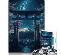 Puzzle per adolescenti 1000 puzzle Santuario sotto le stelle per adolescenti gioco stimolante ideale come regalo per tutta la famiglia 26x38cm