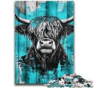 Puzzle per adolescenti 1000 puzzle Yak difficili da completare ma divertenti e spiritosi, regalo di compleanno, regali, arte murale 38x26cm