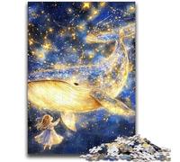 Puzzle per adolescenti 1000 Star Whale 1000 pezzi per adolescenti, gioco stimolante, ideale come regalo per tutta la famiglia (26x38cm)