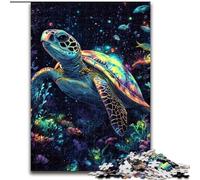 Puzzle per adolescenti 1000 tartarughe marine, adatti dai 14 anni in su, giochi educativi per la casa, giocattoli fai da te, opere d'arte, regalo (dimensioni 50x75cm)