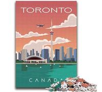 Puzzle per adolescenti 1000 Toronto Ontario Travel Art Educational Game Challenge Toy Wall Decoration Unique Birthday And Christmas Gifts (dimensioni 38x52cm)