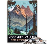 Puzzle per adolescenti 1000 Tre sorelle Gioco educativo di montagna Sfida Giocattolo Decorazione da parete Regali unici per compleanno e Natale (dimensioni 38x52cm)