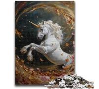 Puzzle per adolescenti 1000 unicorni misteriosi per età 14 anni e oltre Giochi per famiglie Regali di Natale per donne 26x38cm