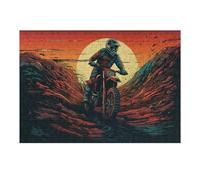 Puzzle Per Adolescenti 1000pcs(38x26cm) Bikers on Dirt Track Puzzle Per Adolescenti Gioco Pratico Decorazione Per La Casa Ottimo Regalo Per I Giocatori 1000pcs(38x26cm)