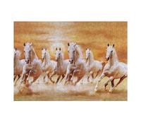 Puzzle Per Adolescenti 1000pcs(38x26cm) Horses Running Wild in Sunset Puzzle Per Adolescenti Giocattoli Antistress Regali Per Donne Interazione Genitore-figlio 1000pcs(38x26cm)