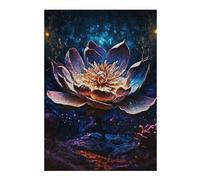Puzzle Per Adolescenti 1000pcs(38x26cm) Lotus Flower Magic Puzzle Per Adulti Gioco Pratico Regalo Per Donne Aiuta L'esercizio Del Cervello 1000pcs(38x26cm)