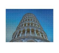 Puzzle Per Adolescenti 1000pcs(38x26cm) Pisa Tower Italy Travel Puzzle Per Adolescenti Giocattoli Antistress Regali Per Donne Interazione Genitore-figlio 1000pcs(38x26cm)