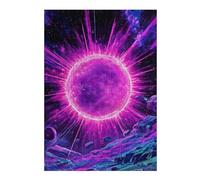 Puzzle Per Adolescenti 1000pcs(38x26cm) Purple Star in Space Puzzle Giochi Per Famiglie Per Divertimento in Famiglia Regali Unici Di Compleanno E Natale 1000pcs(38x26cm)