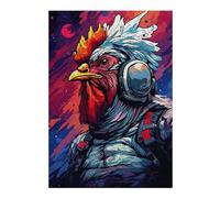 Puzzle Per Adolescenti 1000pcs(38x26cm) Space Chicken Explorer Puzzle Per Adulti, Gioco Rompicapo, Decorazione Perfetta, Interazione Genitore-figlio 1000pcs(38x26cm)
