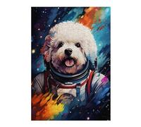 Puzzle Per Adolescenti 1000pcs(38x26cm) Space Pooch Adventure -10 Puzzle Per Adulti Gioco Rompicapo Vacanza A Casa Passatempo Sfida Educativa 1000pcs(38x26cm)