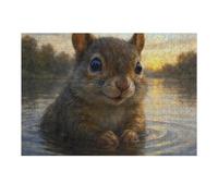 Puzzle Per Adolescenti 1000pcs(38x26cm) Sunset Swim Puzzle Per Adulti Gioco Rompicapo Sfida Difficile Regali Unici Per Compleanno E Natale 1000pcs(38x26cm)