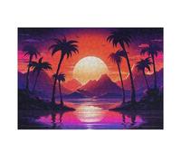 Puzzle Per Adolescenti 1000pcs(38x26cm) Synthetic Horizon Bliss Puzzle Per Adulti Gioco Rompicapo Sfida Difficile Regali Unici Per Compleanno E Natale 1000pcs(38x26cm)