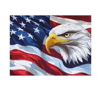 Puzzle Per Adolescenti 1000pcs(52x38cm) American Bald Eagle Puzzle Per Adulti Gioco Rompicapo Sfida Difficile Regali Unici Per Compleanno E Natale 1000pcs(52x38cm)