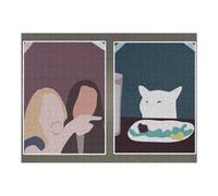 Puzzle Per Adolescenti 1000pcs(52x38cm) Cat Meme Woman Yelling Puzzle Per Adolescenti Gioco Pratico Decorazione Per La Casa Ottimo Regalo Per I Giocatori 1000pcs(52x38cm)